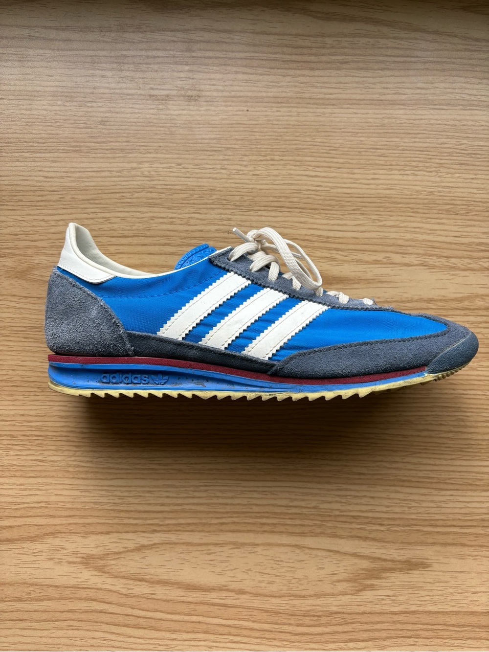 adidas Men Sneakers Blue White Gray